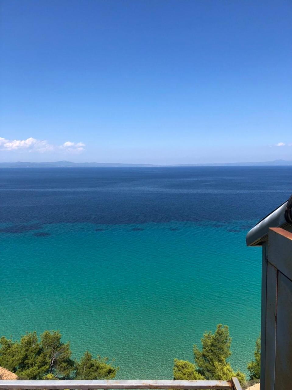 Blue Thea Luxury Villa In Afitos Exterior photo